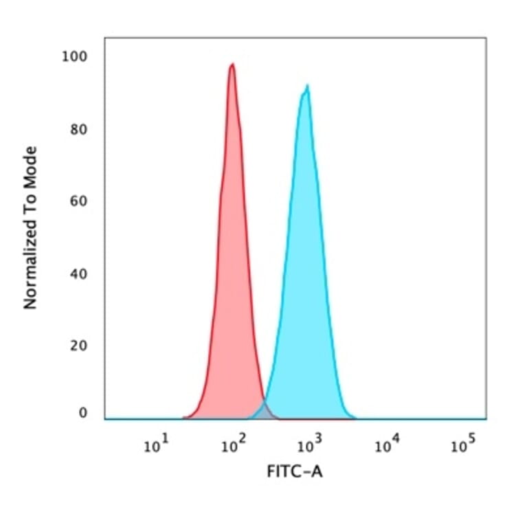 Flow Cytometry - Anti-p40 Antibody [ZR8] (A250432) - Antibodies.com