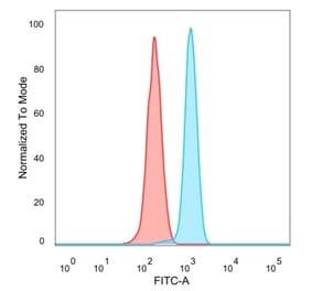 Flow Cytometry - Anti-ZBED1 Antibody [PCRP-ZBED1-1E1] (A250510) - Antibodies.com