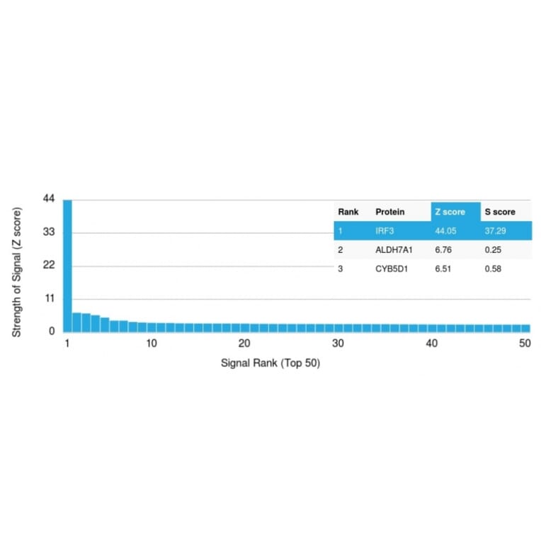 Protein Array - Anti-IRF3 Antibody [PCRP-IRF3-1E6] - BSA and Azide free (A252228) - Antibodies.com