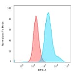 Flow Cytometry - Anti-Cytokeratin 7 Antibody [KRT7/1499R] - BSA and Azide free (A252322) - Antibodies.com