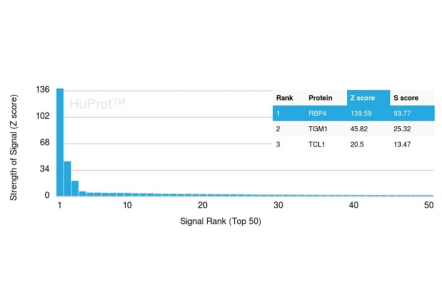 Protein Array - Anti-RBP4 Antibody [RBP4/4053] - BSA and Azide free (A253022) - Antibodies.com