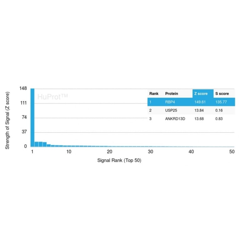 Protein Array - Anti-RBP4 Antibody [RBP4/4048] - BSA and Azide free (A253032) - Antibodies.com
