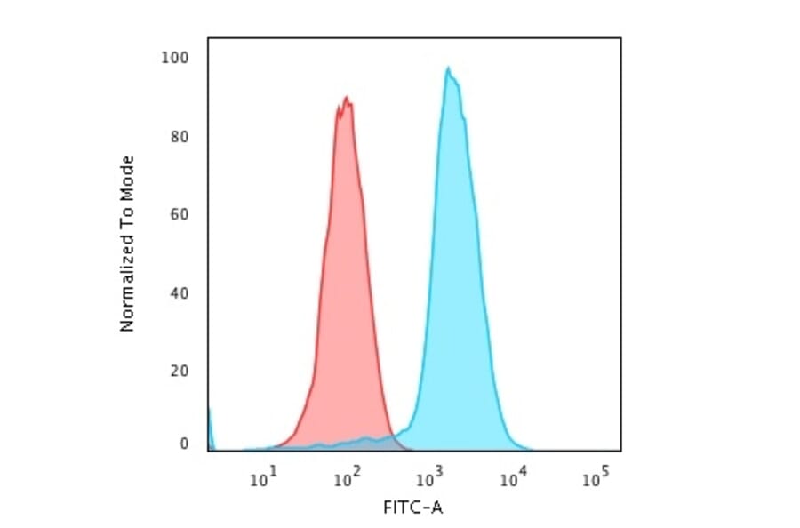 Flow Cytometry - Anti-Fascin Antibody [SPM133] - BSA and Azide free (A253171) - Antibodies.com