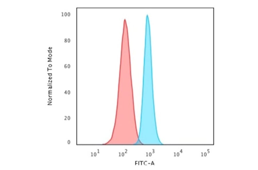 Flow Cytometry - Anti-beta III Spectrin Antibody [SPTBN2/1583] - BSA and Azide free (A253225) - Antibodies.com