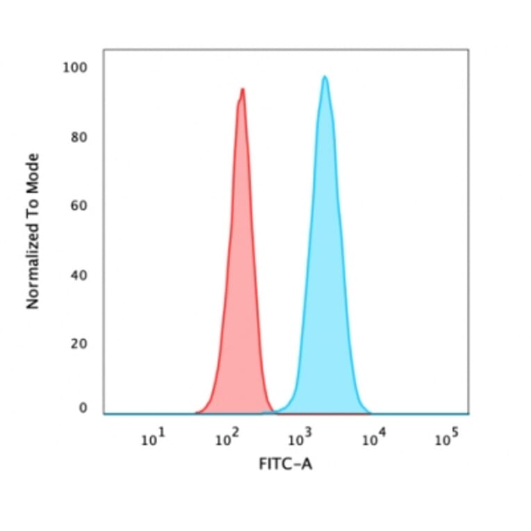 Flow Cytometry - Anti-Vinculin Antibody [VCL/3617] - BSA and Azide free (A253471) - Antibodies.com