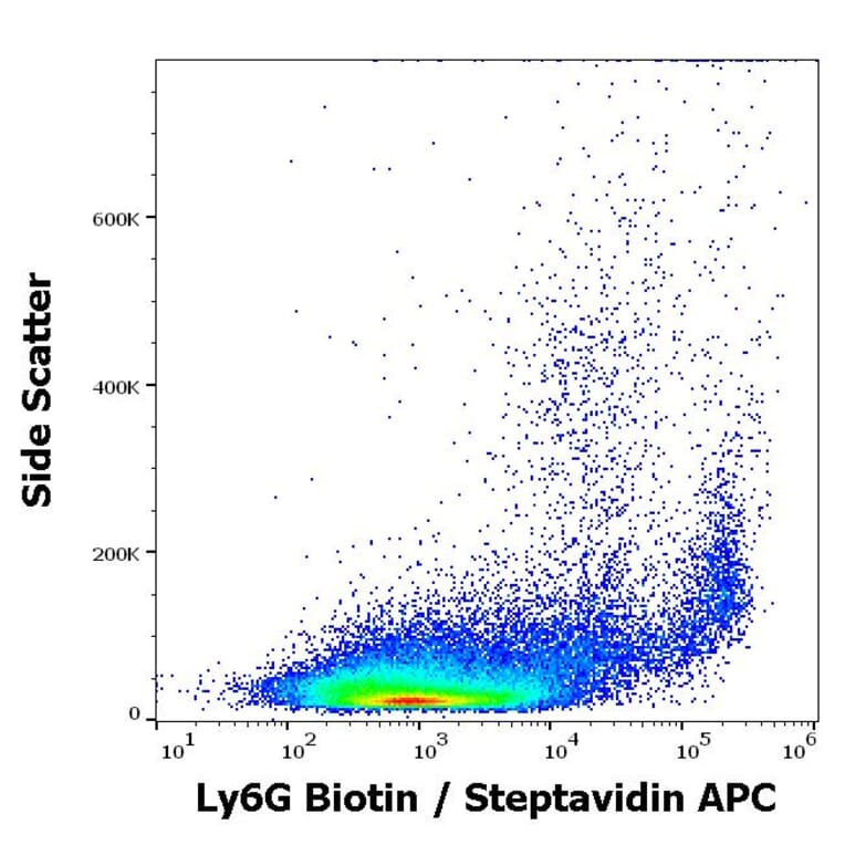 Flow Cytometry - Anti-Ly6G Antibody [RB6-8C5] (Biotin) (A254419) - Antibodies.com