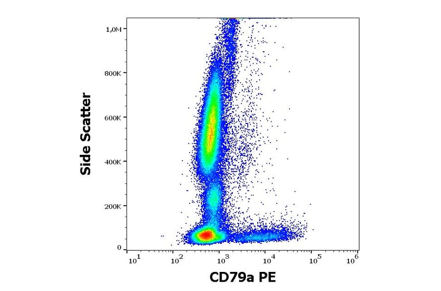 Flow Cytometry - Anti-CD79a Antibody [ZL7.4] (PE) (A254423) - Antibodies.com