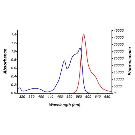 Fluorescence Spectrum - R-PE Labeling Kit (HA-301) - Antibodies.com