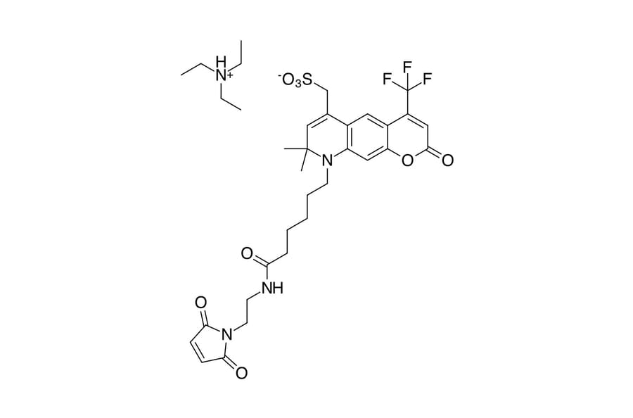 Chemical Structure - Fluorescent Dye 430 maleimide (A270019) - Antibodies.com