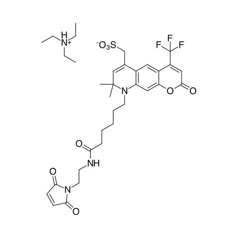 Chemical Structure - Fluorescent Dye 430 maleimide (A270019) - Antibodies.com