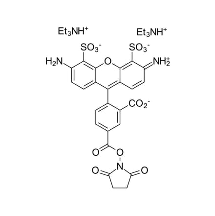 Chemical Structure - AF488 NHS ester (11820) - Antibodies.com