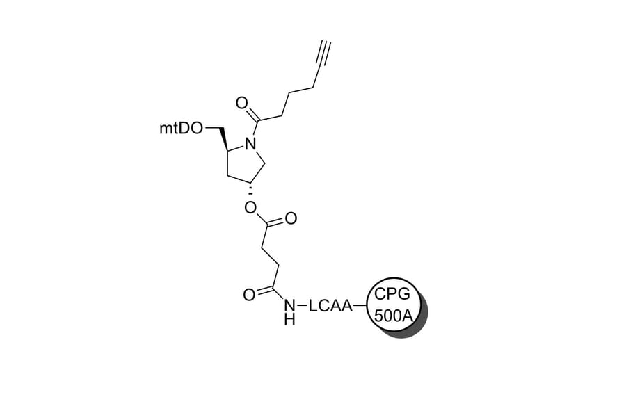 Chemical Structure - Alkyne CPG modifier 500 (A270029) - Antibodies.com