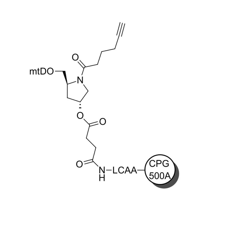 Chemical Structure - Alkyne CPG modifier 500 (A270029) - Antibodies.com