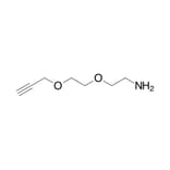 Chemical Structure - Alkyne-PEG2-amine (A270033) - Antibodies.com
