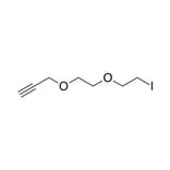 Chemical Structure - Alkyne-PEG2-iodide (A270034) - Antibodies.com