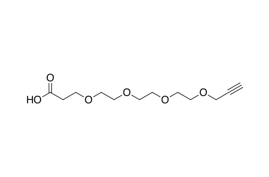 Chemical Structure - Alkyne-PEG3-COOH (A270036) - Antibodies.com