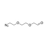 Chemical Structure - Azide-PEG2-aldehyde (2360) - Antibodies.com