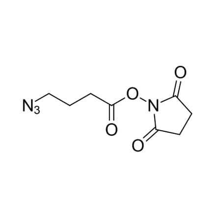 Chemical Structure - Azidobutyric acid NHS ester (53720) - Antibodies.com