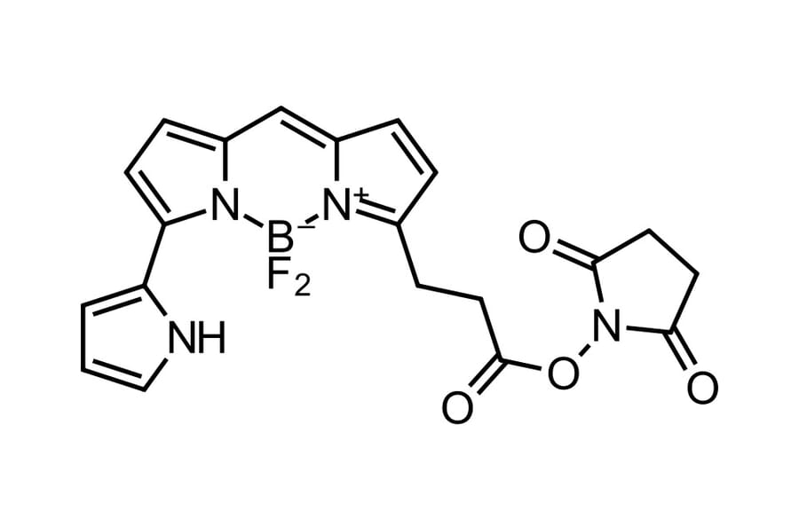 Chemical Structure - BDP 576/589 NHS ester (A270066) - Antibodies.com