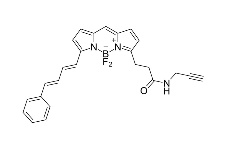 Chemical Structure - BDP 581/591 alkyne (A270068) - Antibodies.com