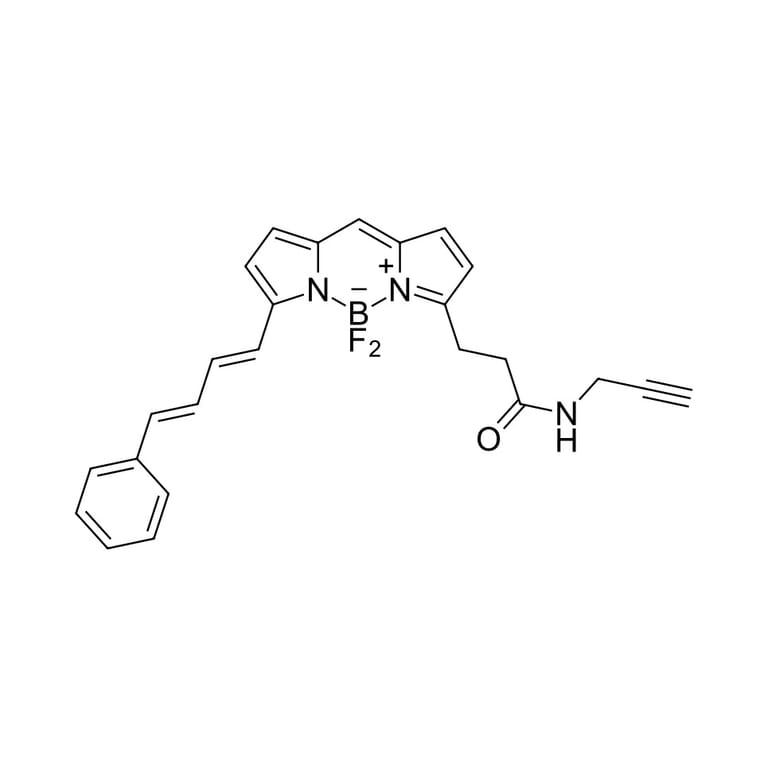 Chemical Structure - BDP 581/591 alkyne (A270068) - Antibodies.com
