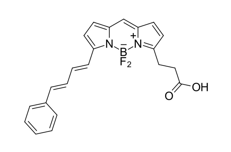 Chemical Structure - BDP 581/591 carboxylic acid (A270071) - Antibodies.com