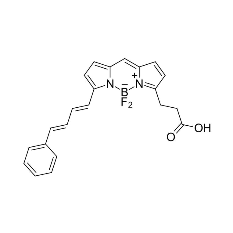 Chemical Structure - BDP 581/591 carboxylic acid (A270071) - Antibodies.com