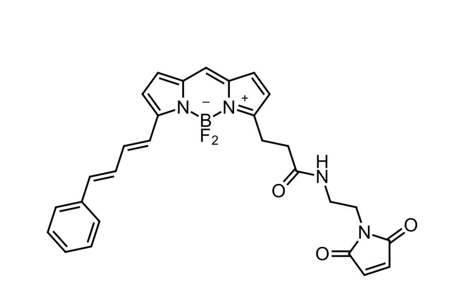 Chemical Structure - BDP 581/591 maleimide (A270074) - Antibodies.com