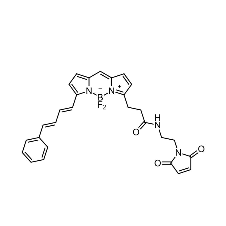 Chemical Structure - BDP 581/591 maleimide (A270074) - Antibodies.com