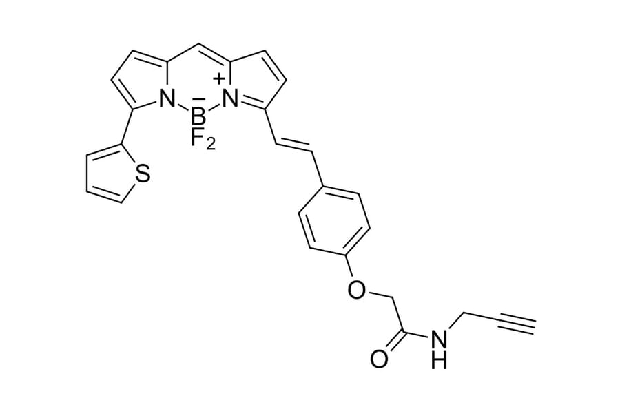 Chemical Structure - BDP 630/650 alkyne (A270077) - Antibodies.com