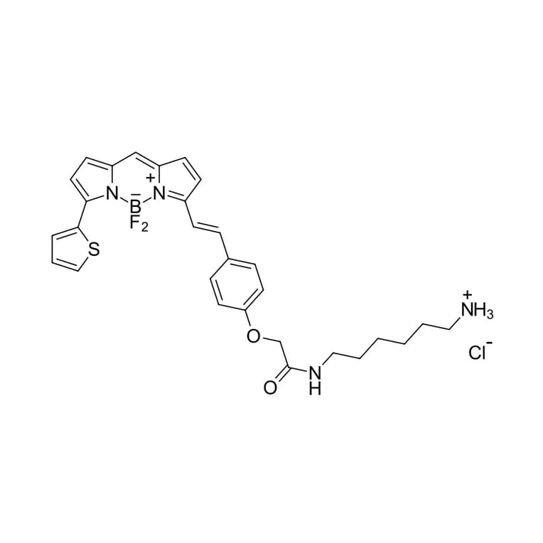 Chemical Structure - BDP 630/650 amine (A270078) - Antibodies.com