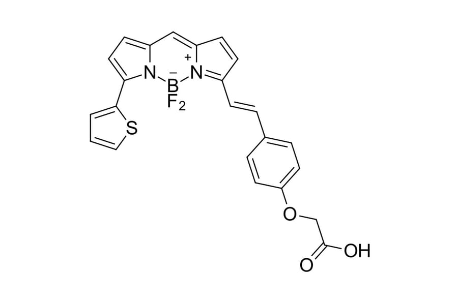 Chemical Structure - BDP 630/650 carboxylic acid (A270080) - Antibodies.com