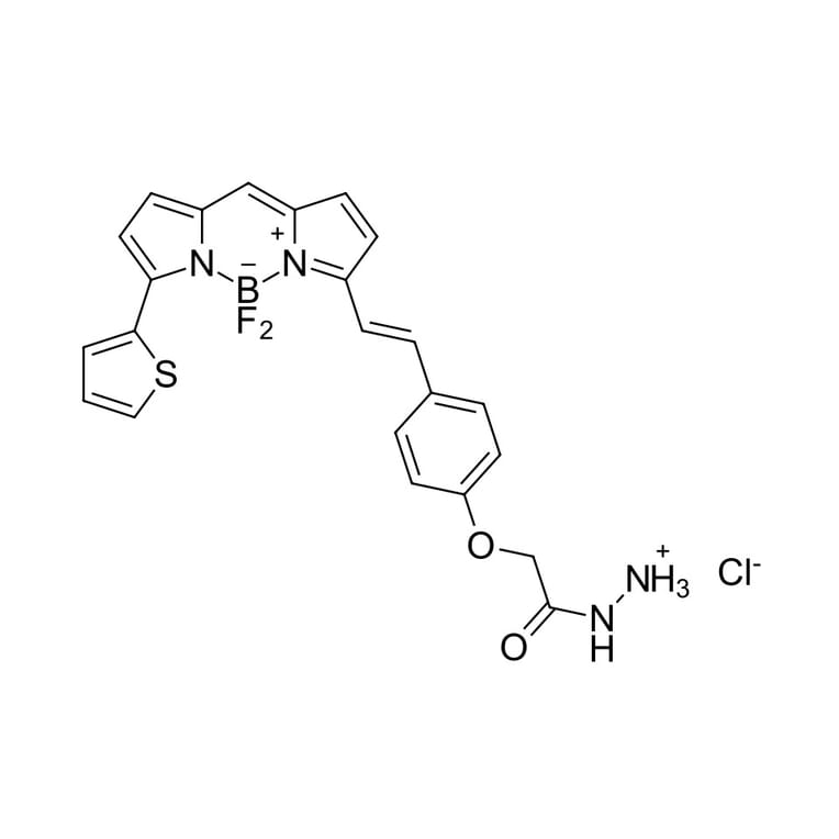 Chemical Structure - BDP 630/650 hydrazide (A270081) - Antibodies.com
