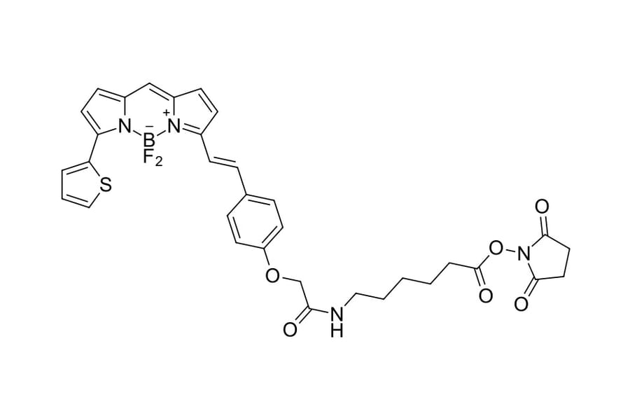 Chemical Structure - BDP 630/650 X NHS ester (A270084) - Antibodies.com