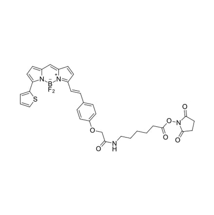 Chemical Structure - BDP 630/650 X NHS ester (A270084) - Antibodies.com