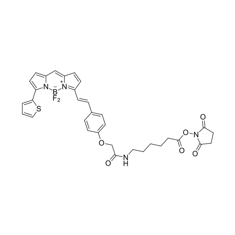 Chemical Structure - BDP 630/650 X NHS ester (A270084) - Antibodies.com