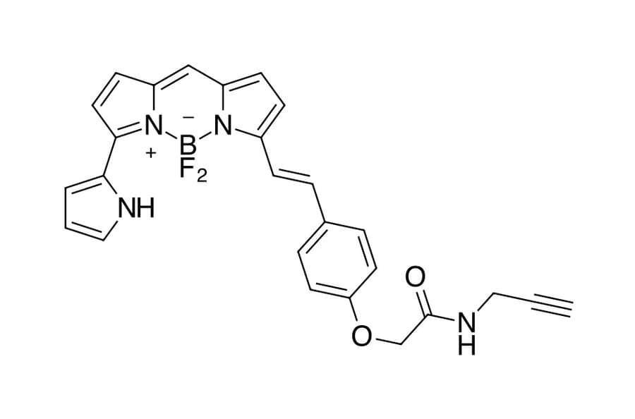 Chemical Structure - BDP 650/665 alkyne (A270085) - Antibodies.com