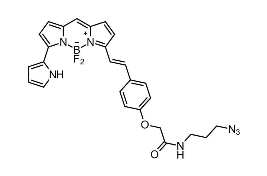 Chemical Structure - BDP 650/665 azide (A270086) - Antibodies.com