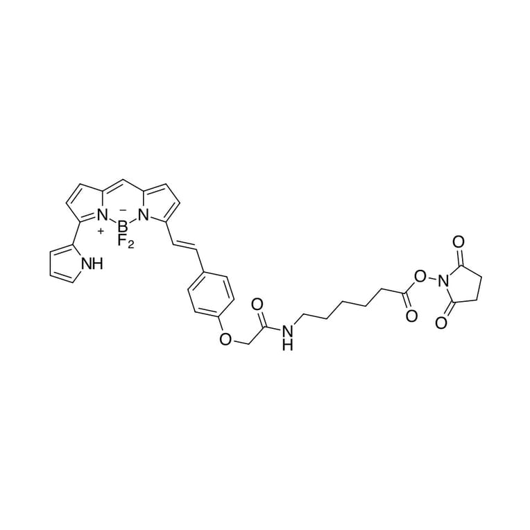 Chemical Structure - BDP 650/665 X NHS ester (A270088) - Antibodies.com