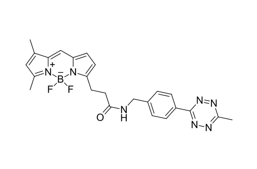 Chemical Structure - BDP FL tetrazine (A270097) - Antibodies.com