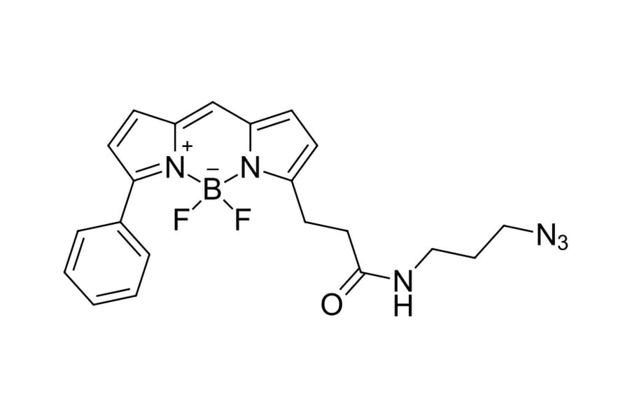 Chemical Structure - BDP R6G azide (A270100) - Antibodies.com