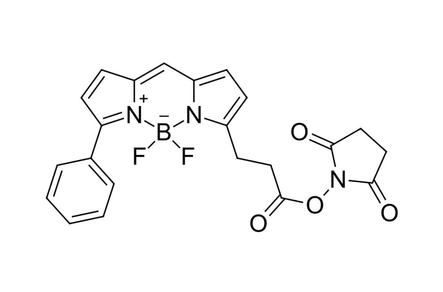 Chemical Structure - BDP R6G NHS ester (A270105) - Antibodies.com