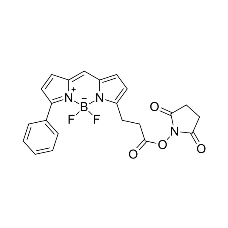 Chemical Structure - BDP R6G NHS ester (A270105) - Antibodies.com
