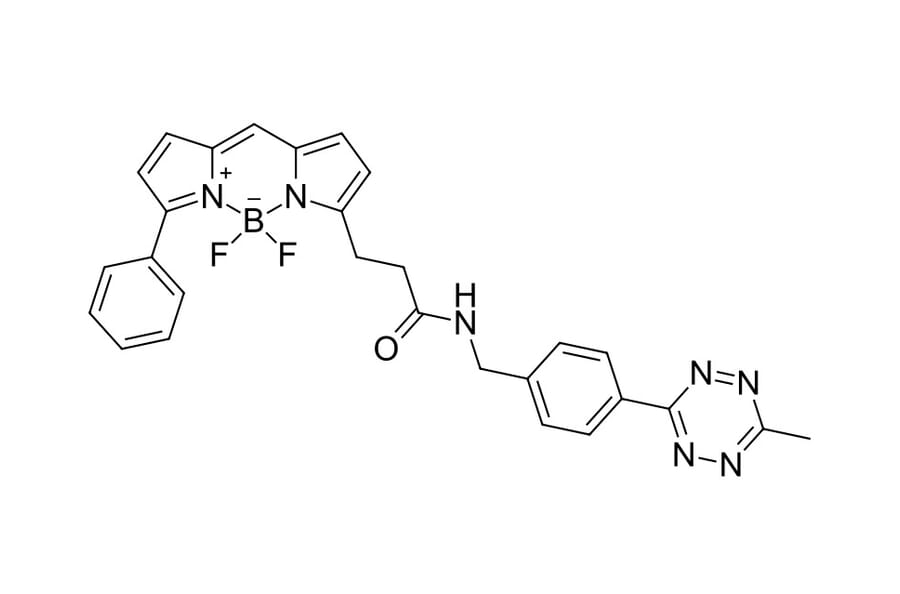 Chemical Structure - BDP R6G tetrazine (A270106) - Antibodies.com