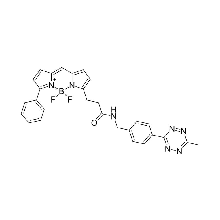 Chemical Structure - BDP R6G tetrazine (A270106) - Antibodies.com