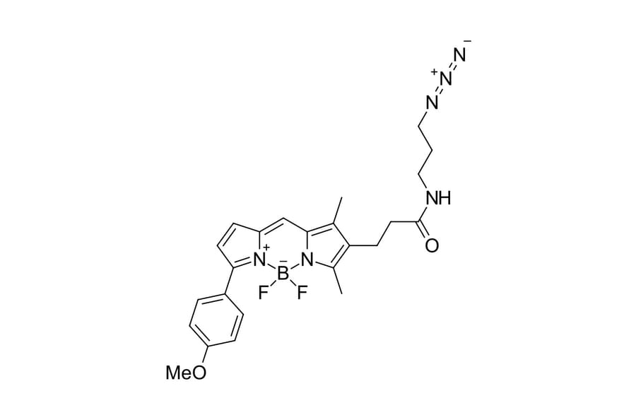 Chemical Structure - BDP TMR azide (A270109) - Antibodies.com