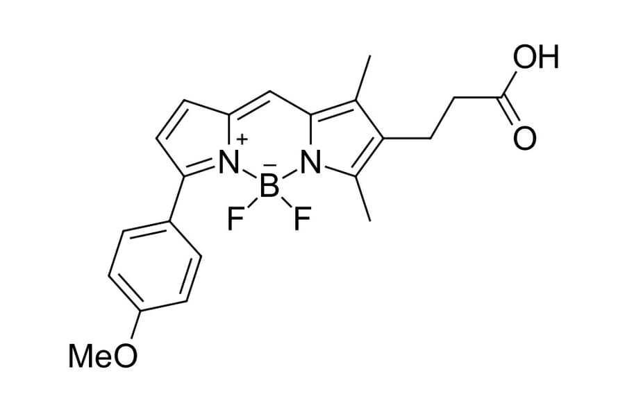 Chemical Structure - BDP TMR carboxylic acid (A270110) - Antibodies.com