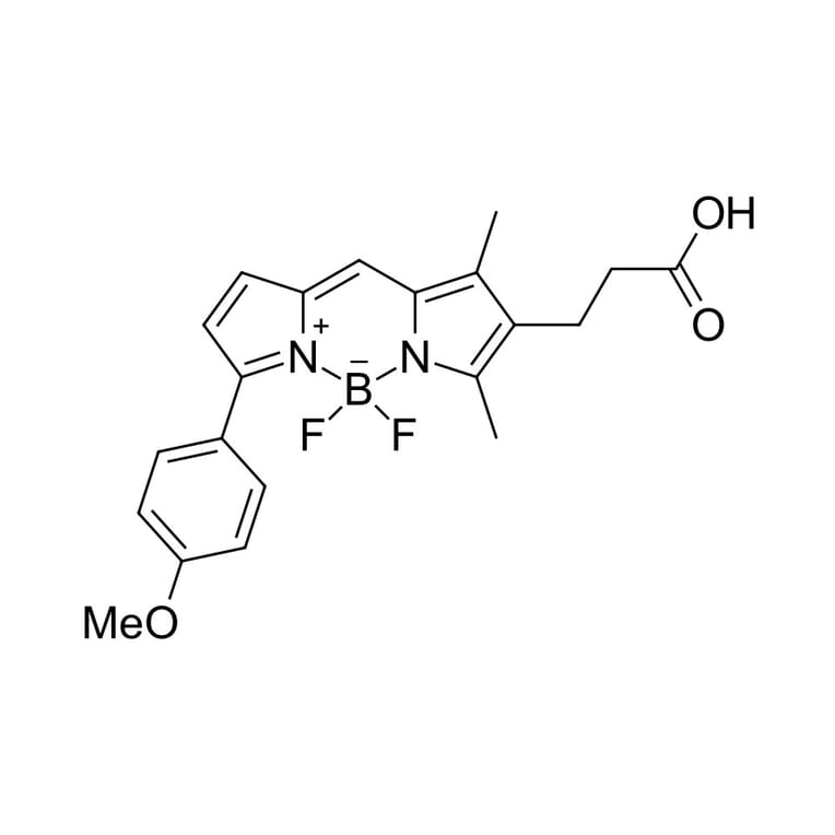 Chemical Structure - BDP TMR carboxylic acid (A270110) - Antibodies.com