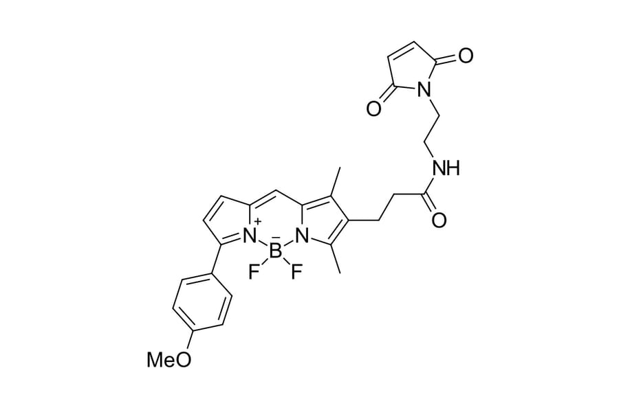 Chemical Structure - BDP TMR maleimide (A270111) - Antibodies.com