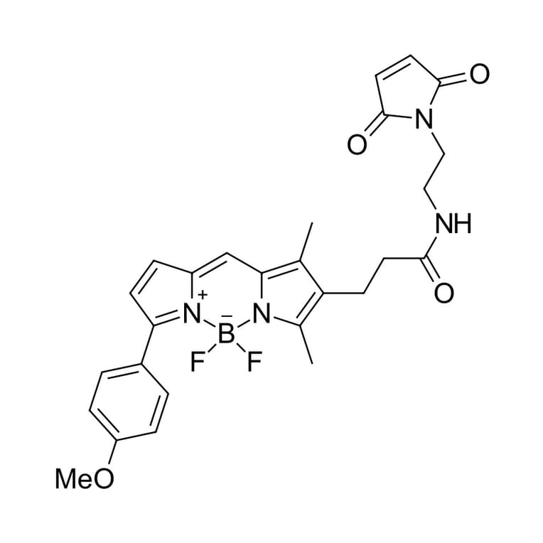 Chemical Structure - BDP TMR maleimide (A270111) - Antibodies.com
